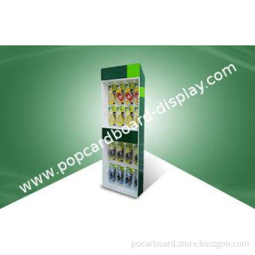 Cardboard Free Standing Display Units Power Wing Displays f